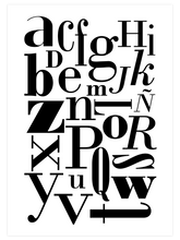 Alfabe - Art Print